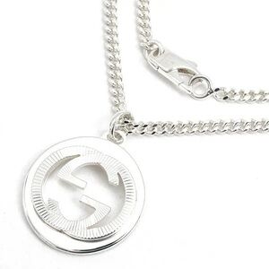 Gucci Interlocking G Pendant Necklace New In Box